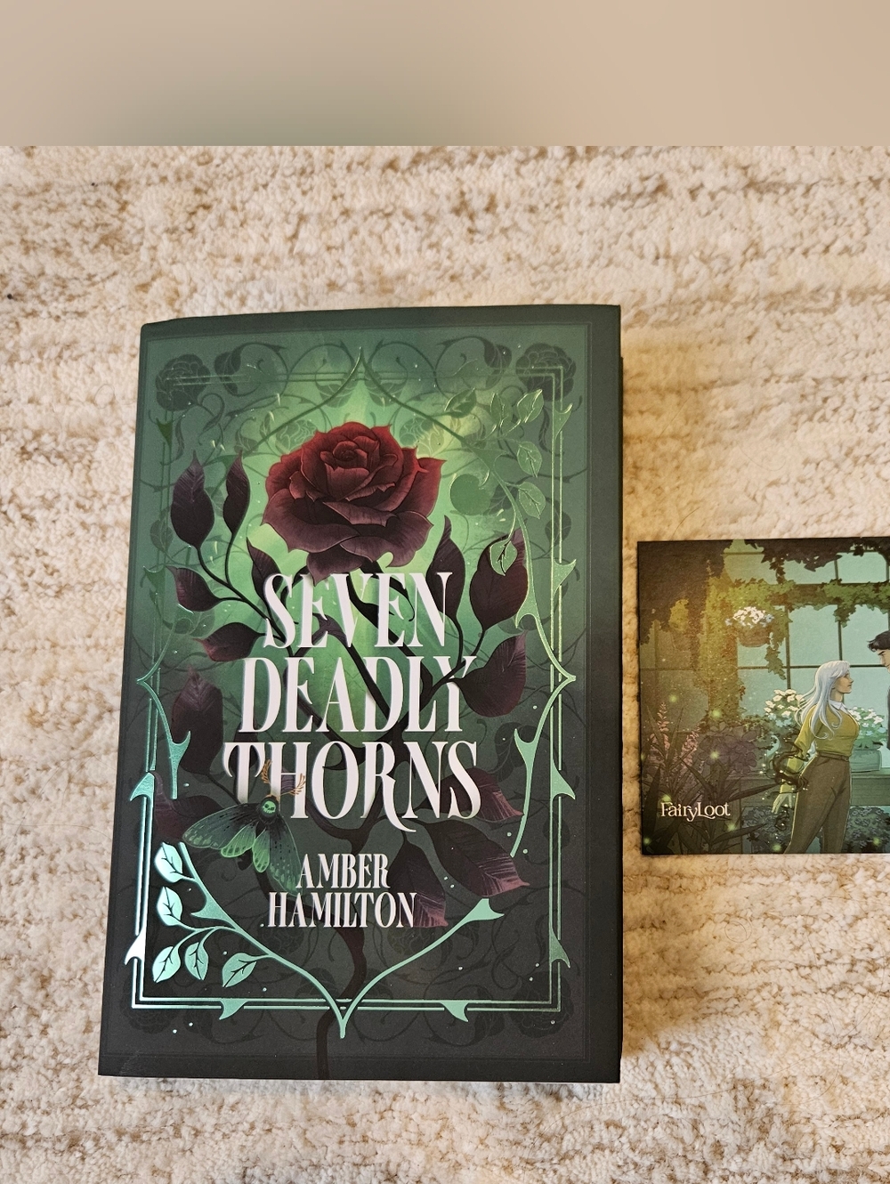 Fairyloot - Seven Deadly Thorns by Amber Hamilton